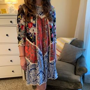 Boho Anthropologie dress